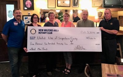 New Milford Area Rotary Supports United Way’s Real Men Read Program